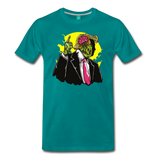 Trump Zombie Men's Premium T-Shirt (CK1348) - teal