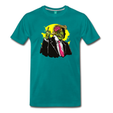 Trump Zombie Men's Premium T-Shirt (CK1449) - teal