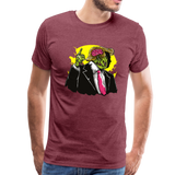 Trump Zombie Men's Premium T-Shirt (CK1449) - heather burgundy