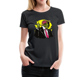 Trump Zombie Women’s Premium T-Shirt (CK1449L) - black