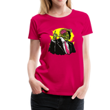 Trump Zombie Women’s Premium T-Shirt (CK1449L) - dark pink
