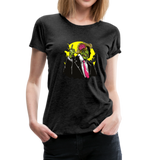 Trump Zombie Women’s Premium T-Shirt (CK1449L) - charcoal gray