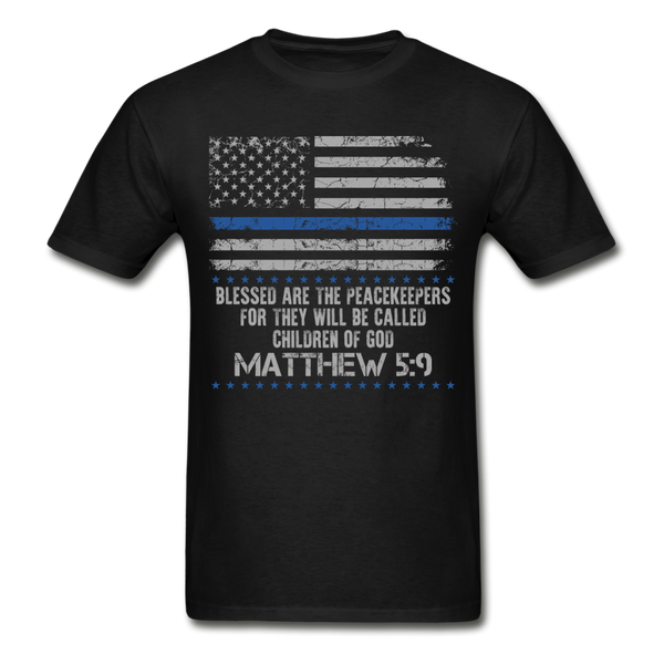 Peacekeepers Gildan Ultra Cotton Adult T-Shirt - black