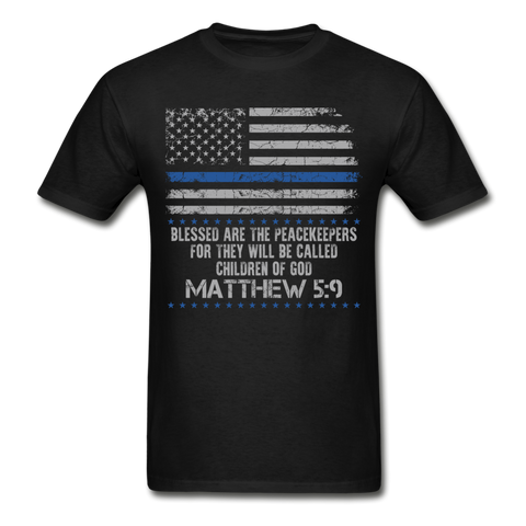 Peacekeepers Gildan Ultra Cotton Adult T-Shirt - black