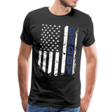 American Daddy Flag Men's Premium T-Shirt (CK1087) - black