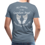 Mother Guardian Angel Men's Premium T-Shirt (CK1455U) - steel blue