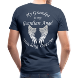 Grandpa Guardian Angel Men's Premium T-Shirt (Ck1458U) - navy