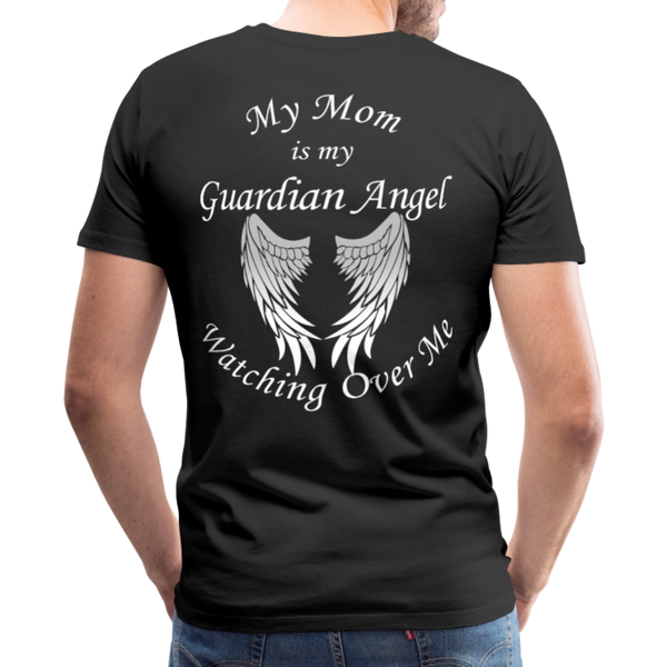 Mom Guardian Angel Men's Premium T-Shirt (CK1459U) - black