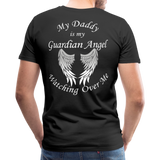 Daddy Guardian Angel Men's Premium T-Shirt (Ck1461U) - black