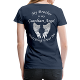 Brother Guardian Angel Women’s Premium T-Shirt (CK1463W) - navy