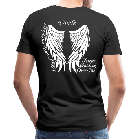 Uncle Guardian Angel Men's Premium T-Shirt (CK1473U) - black