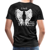 Uncle Guardian Angel Men's Premium T-Shirt (CK1473U) - charcoal gray