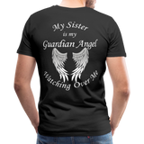 Sister Guardian Angel Men's Premium T-Shirt (CK1476U) - black