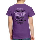 Big Brother in Heaven Toddler Premium T-Shirt - purple