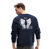 Son Guardian Angel Crewneck Sweatshirt - navy