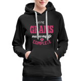 Being a Grams makes my life Complete Women’s Premium Hoodie (CK1589) - black