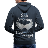 Son Amazing Angel Men’s Premium Hoodie (CK1400) - navy