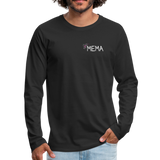 Being a Mema Makes My Life Complete Men's Premium Long Sleeve T-Shirt - black