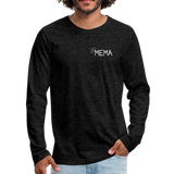 Being a Mema Makes My Life Complete Men's Premium Long Sleeve T-Shirt - charcoal gray