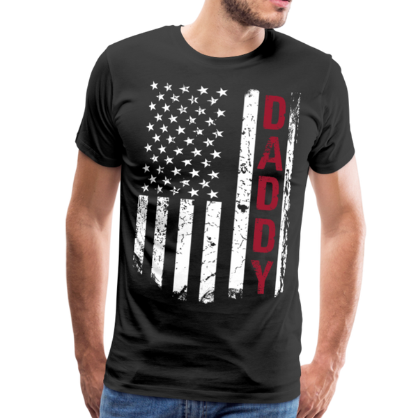 American Daddy Men's Premium T-Shirt (CK1512) - black