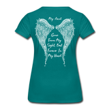 My Sister Gone From Sight Women’s Premium T-Shirt (CK1603) - teal