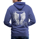 Granddaughter Guardian Angel Men’s Premium Hoodie - royalblue