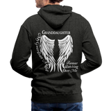 Granddaughter Guardian Angel Men’s Premium Hoodie - charcoal gray