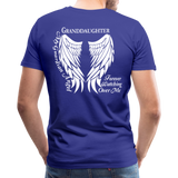 Granddaughter Guardian Angel Men's Premium T-Shirt - royal blue
