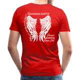 Granddaughter Guardian Angel Men's Premium T-Shirt - red