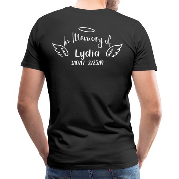 Lydia Men's Premium T-Shirt - black