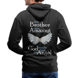 Brother Amazing Angel Men’s Premium Hoodie (CK1619) - black