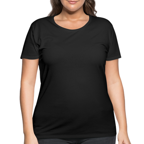 Women’s Curvy T-Shirt - black