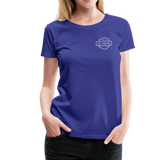 Bruce Women’s Premium T-Shirt - royal blue