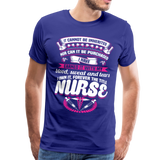 Nurse Earned Men's Premium T-Shirt - royal blue
