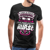 Nurse Earned Men's Premium T-Shirt - charcoal gray