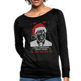 Make Christmas Great Again Women’s Crewneck Sweatshirt (CK1637) - black