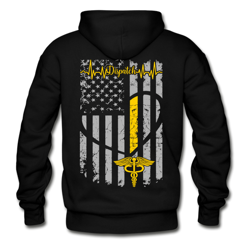 S. Strouse 911 Dispatch Gildan Heavy Blend Adult Hoodie - black