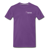 Being a Nana Makes My Life Complete Men's Premium T-Shirt (CK1537U) - purple