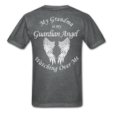 Grandma Guardian Angel Gildan Ultra Cotton Adult T-Shirt - deep heather