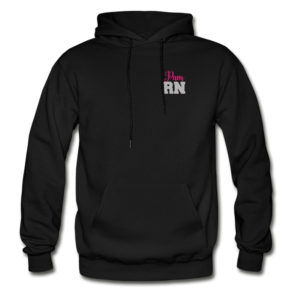 Pam RN Gildan Heavy Blend Adult Hoodie - black
