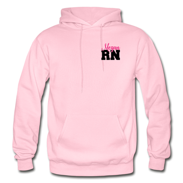 Megan RN Gildan Heavy Blend Adult Hoodie - light pink