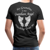 Grandma Guardian Angel Men's Premium T-Shirt - black