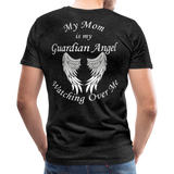 Mom Guardian Angel Men's Premium T-Shirt (CK1460) - charcoal gray