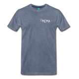 Being a Mema Makes My Life Complete Men's Premium T-Shirt (CK1536) - heather blue