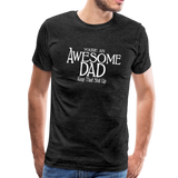 Awesome Dad Men's Premium T-Shirt - charcoal gray