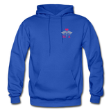 MA Flag Gildan Heavy Blend Adult Hoodie (CK1012) - royal blue