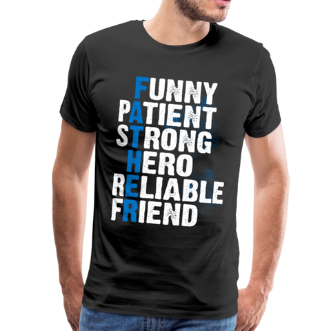 Father Men's Premium T-Shirt (CK10961) - black