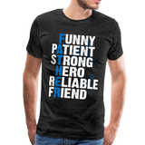Father Men's Premium T-Shirt (CK10961) - charcoal gray