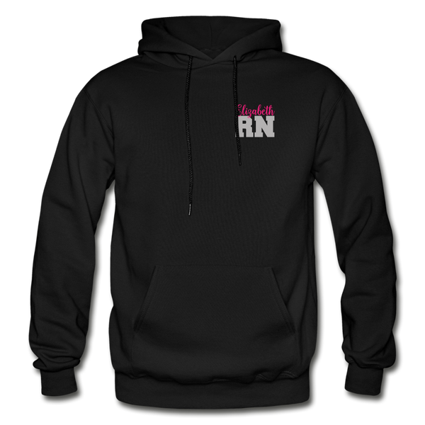 Elizabeth RN Gildan Heavy Blend Adult Hoodie - black