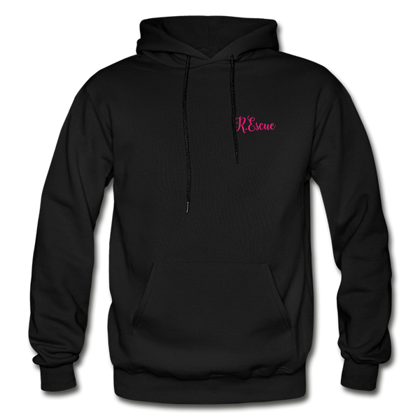 R.Escue Gildan Heavy Blend Adult Hoodie - black